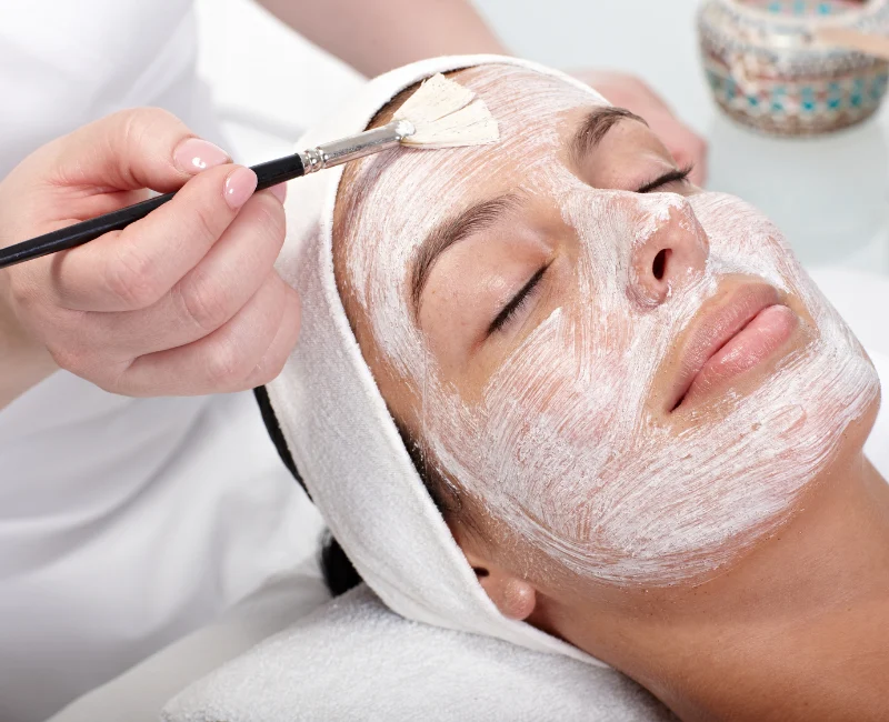 Seans sonrası kullanılan onarıcı maske